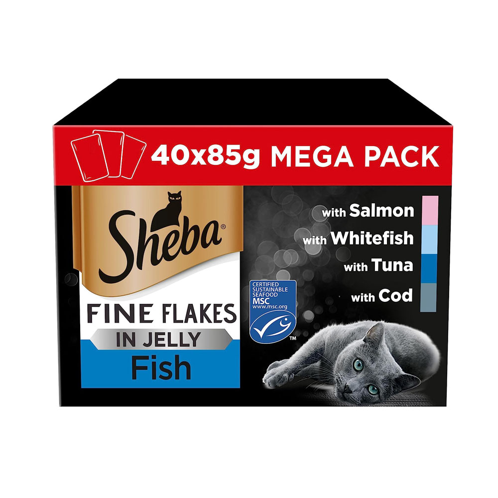 Sheba Perfect Portions Wet Cat Food Cuts in Gravy Variety