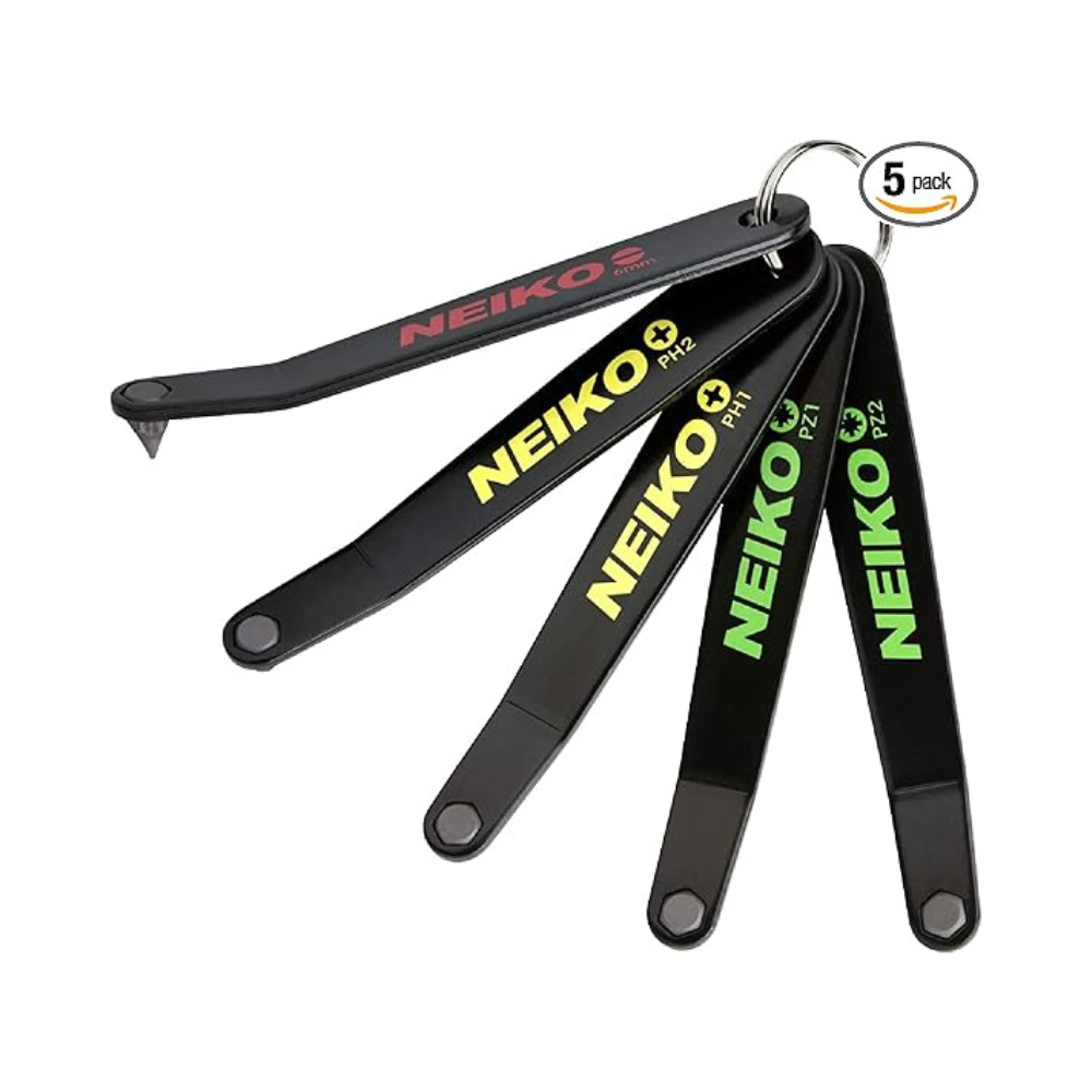 NEIKO 01323A Ultra Low Profile Offset Screwdriver Set